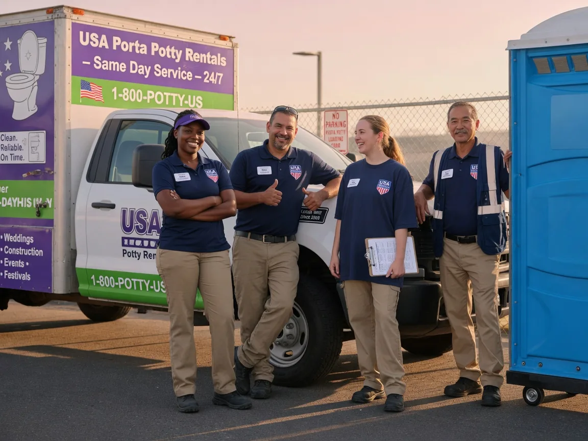Porta Potty Rental company in Camp Wood, TX