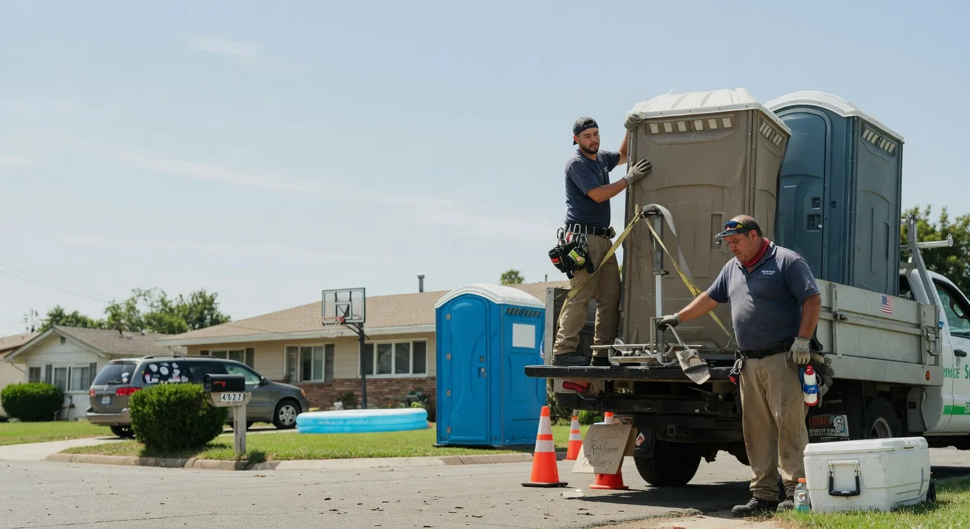 Porta Potty Rental in Camp Wood, TX near me
